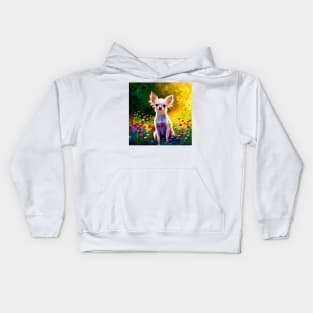 Little but Fierce Chihuahua Kids Hoodie